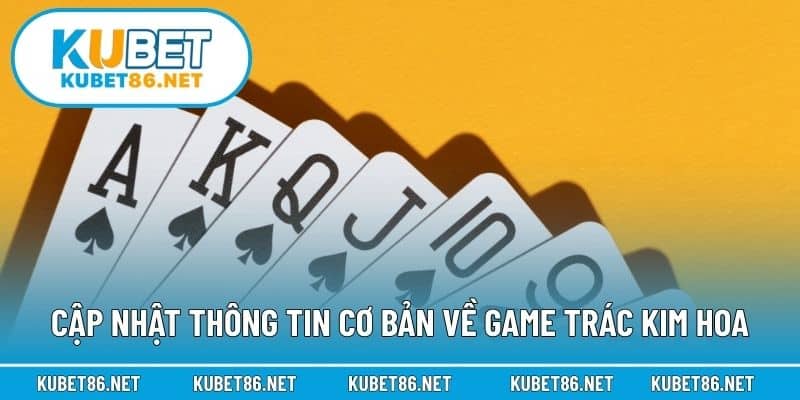 Cập nhật thông tin cơ bản về game Trác Kim Hoa
